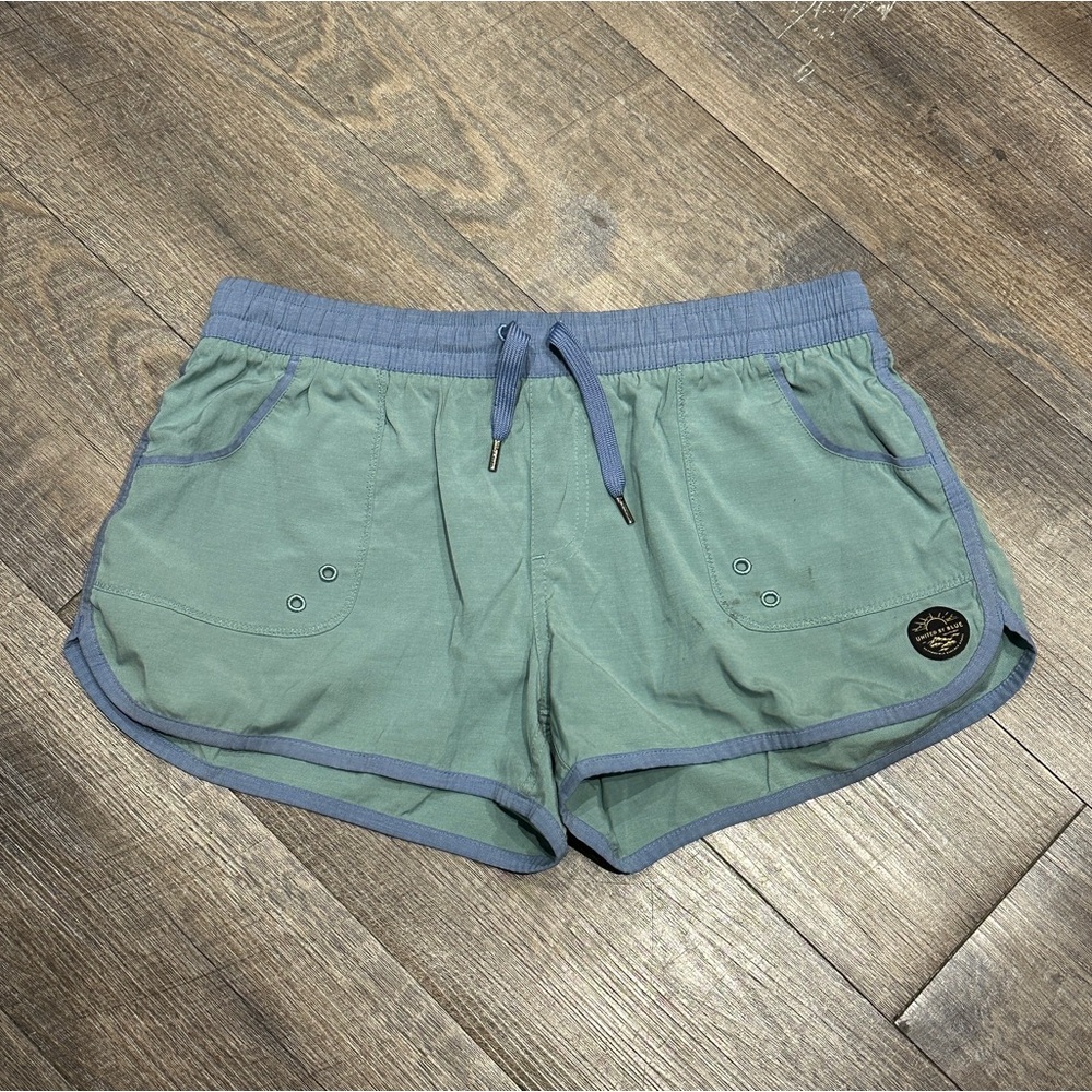 United By Blue Shorts - Teal and Baby Blue - Size Small
